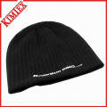 100% Acrylic Knitted Embroidery Promotion Skull Cap